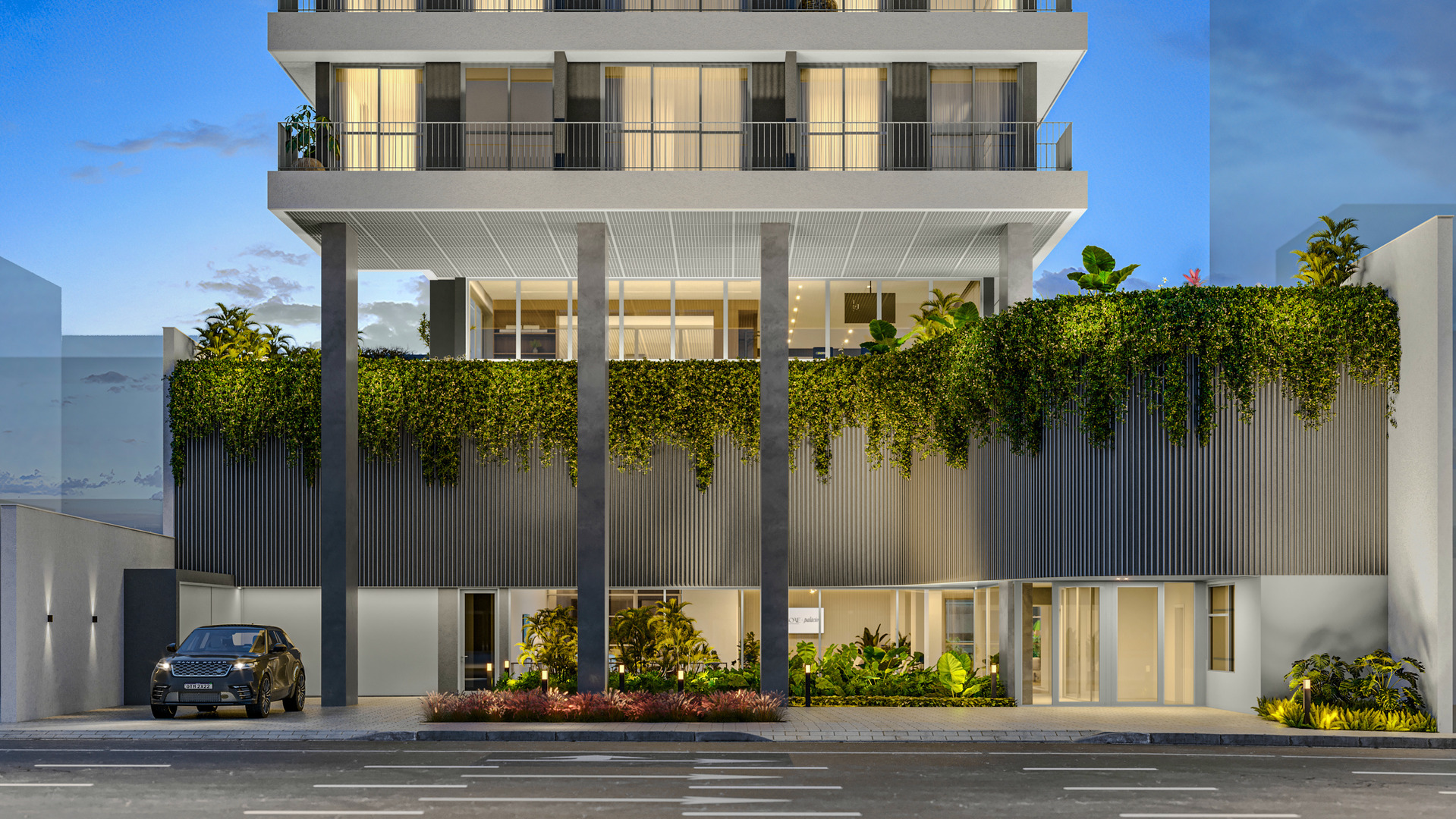 Fachada do Empreendimento Core Palácio